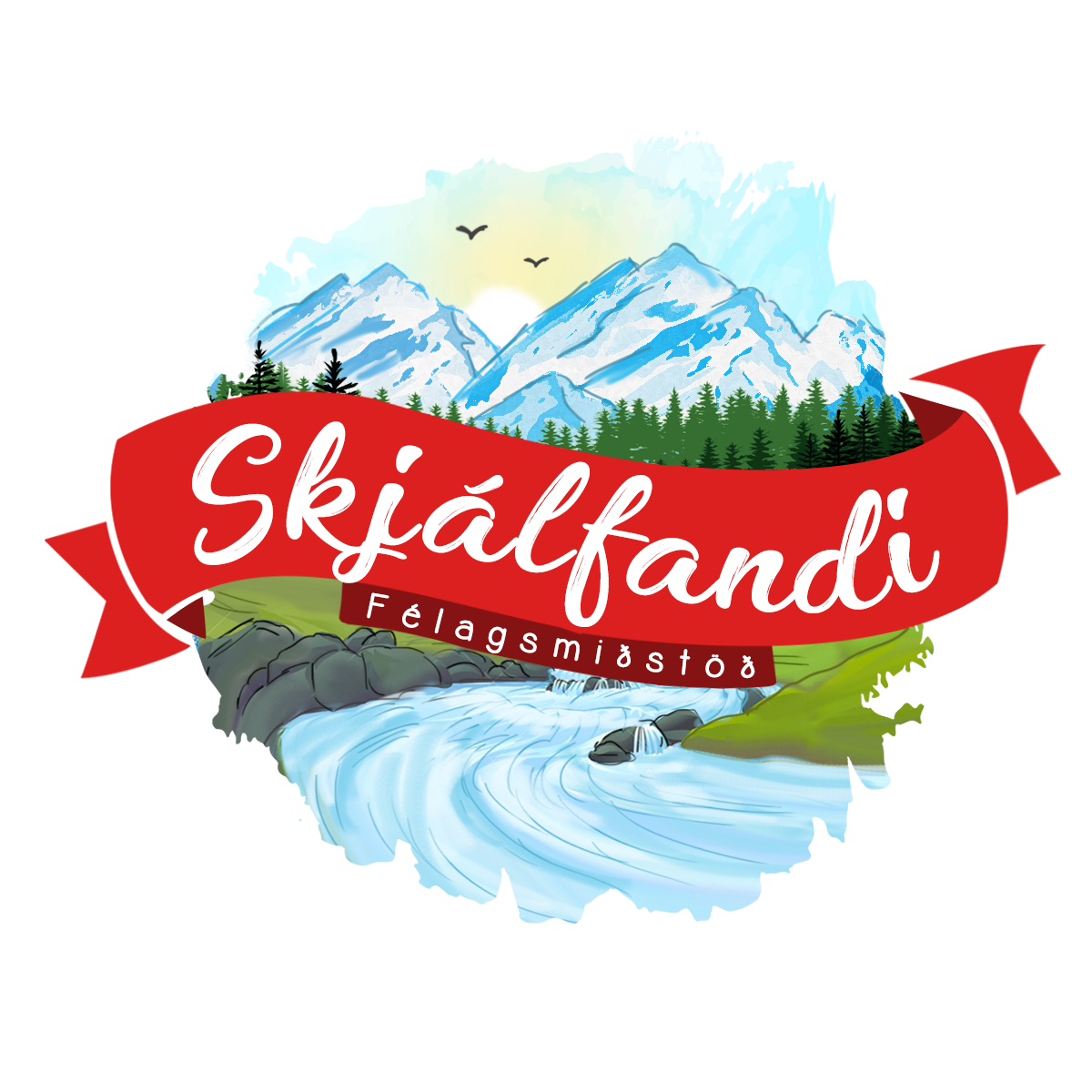 Skjálfandi logo