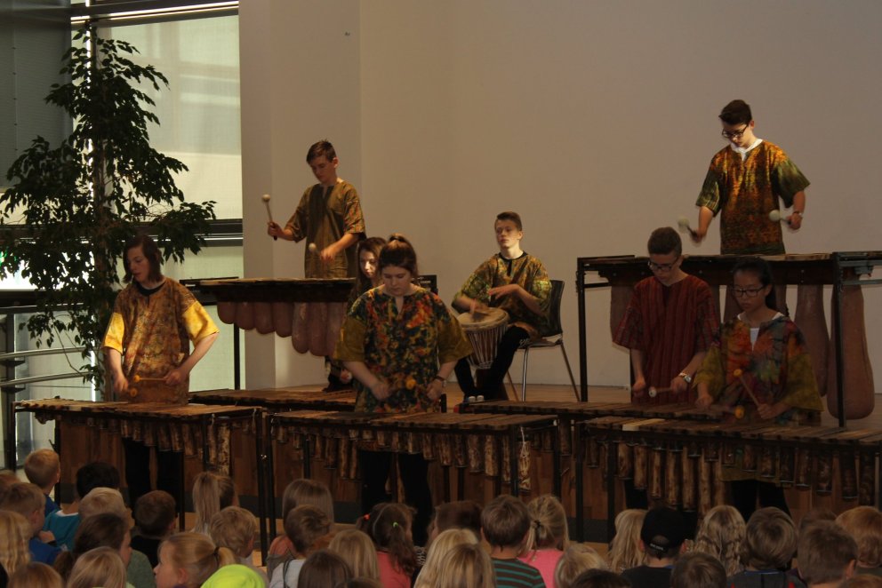 Marimbahópur 9. og 10. bekk