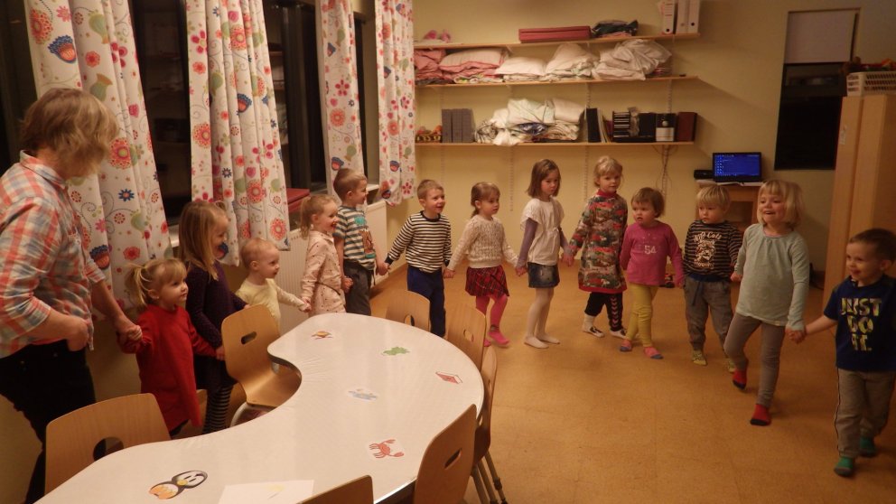 Gaman í lestardansinum