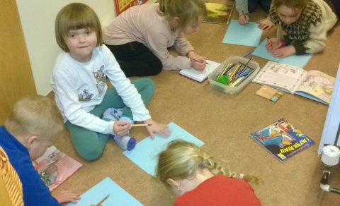 Bókavika - unnið með bækur að heiman